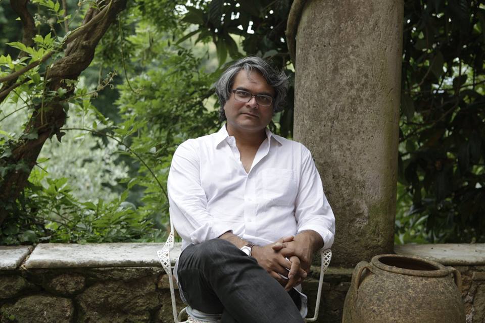 Shuddhabrata Sengupta during his stay at the Labyrinth, Zagarolo, June 2015